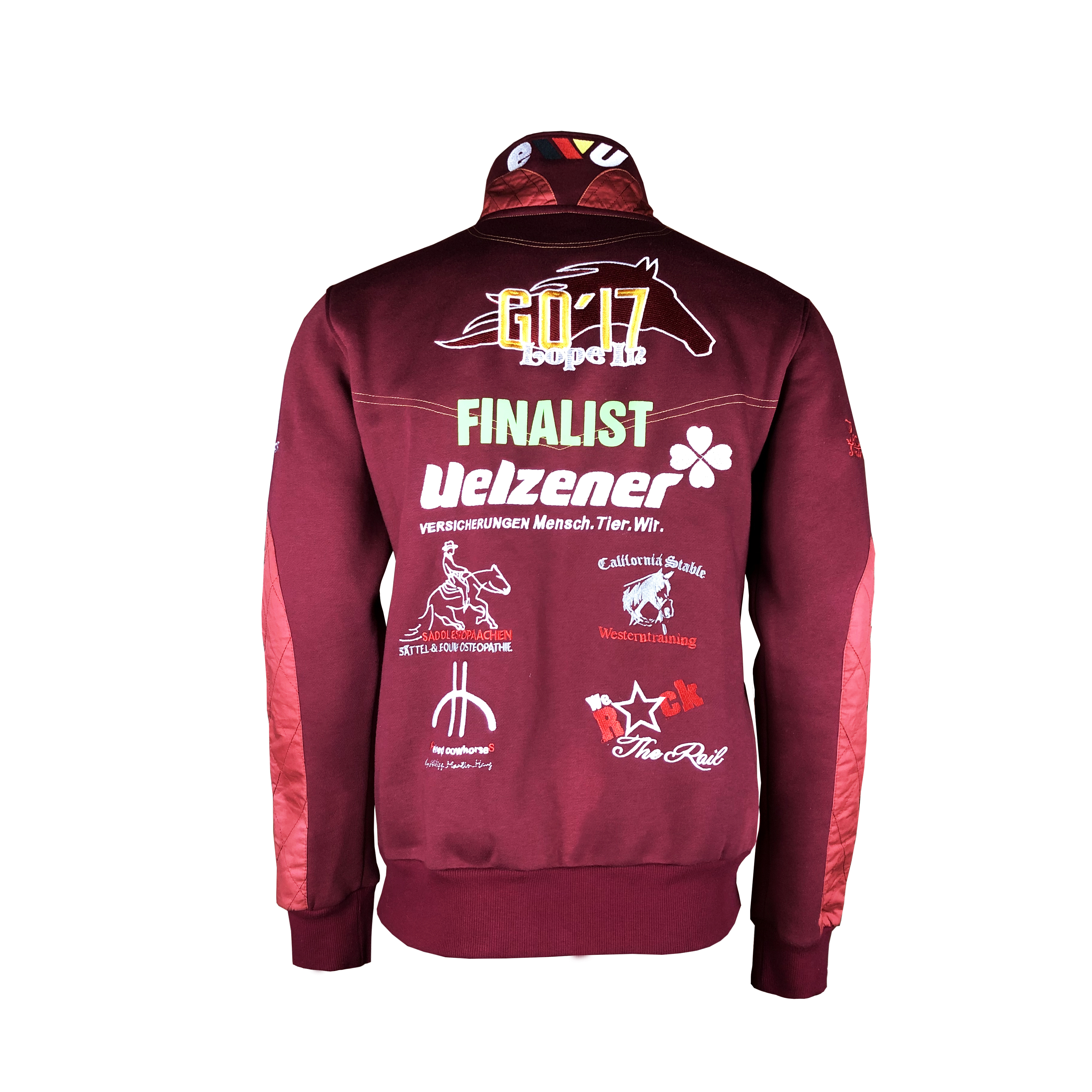 Men's Sports Jacket Oem Customized Cotton Conbimed Windstop Casual Equestrian Clothing