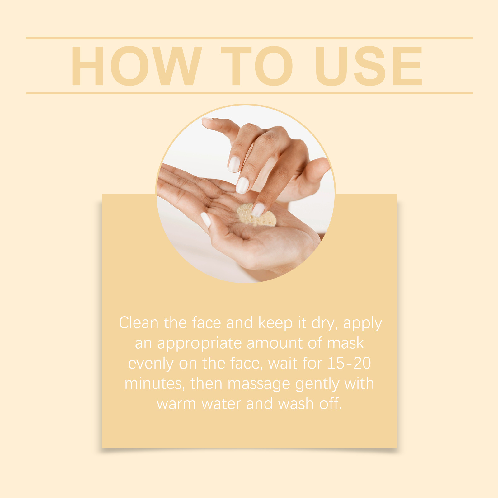 Private Label Moisturizing Hydrating Care Nourishing Facial Skin Glow Rice Honey Moisturizing Mask