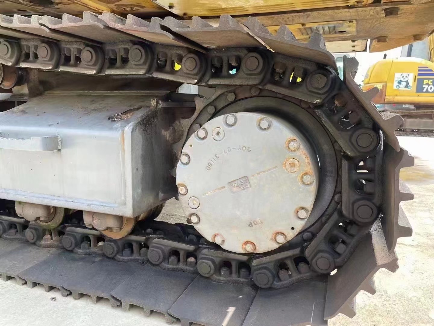 Second Hand Komatsu PC160 Excavator with Original Hydraulic Pump in Good Condition