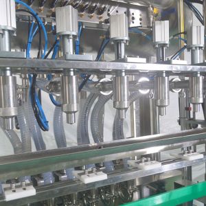 Full Automatic Capper Labeler Sunflower Oil Filling Machine with After-Sales