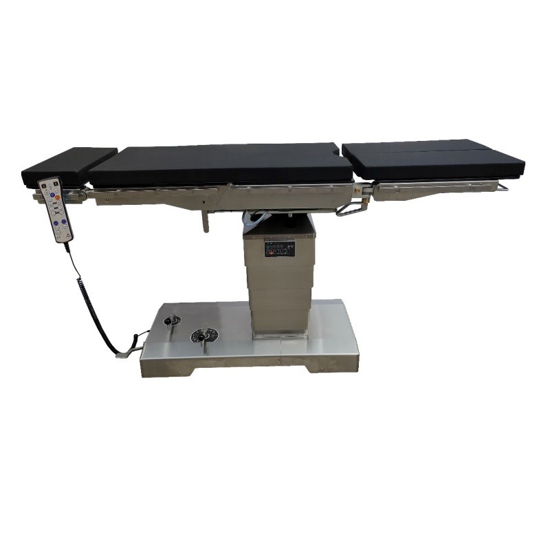 ISO13485 Certified Stainless Steel Surgical Back Tables Remote Control