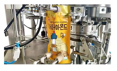 Fully Automatic Stand Up Pouch Packing Machine For Cashew Nut Candy Dried Fruit