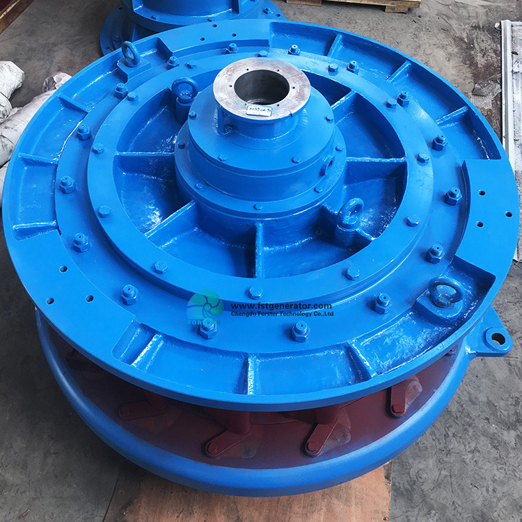 100KW Water Powered Generator Micro Kaplan Hydro Turbine For Hydropower Plant