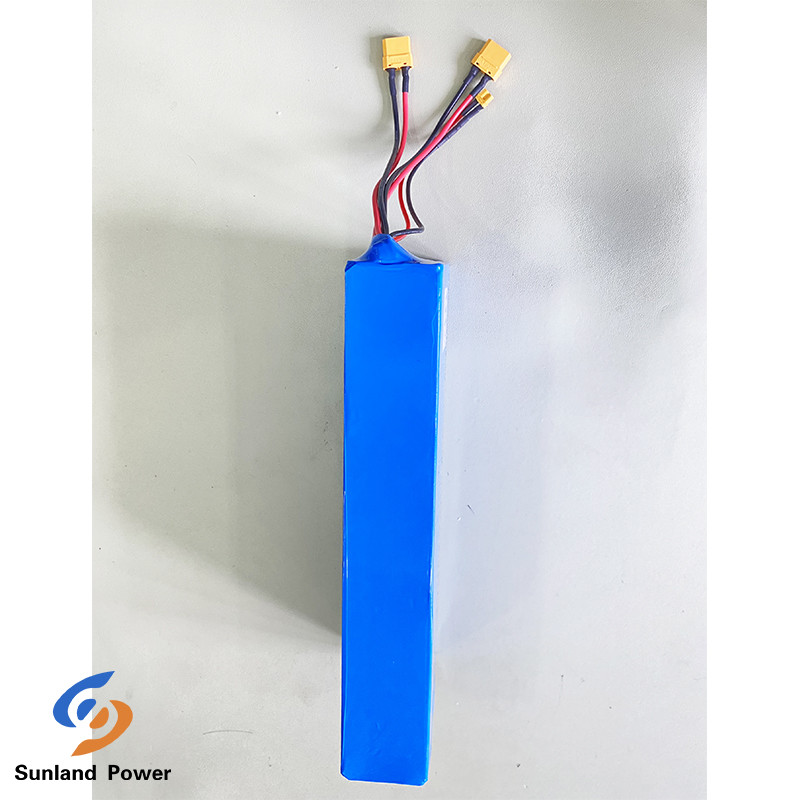 Flat INR21700 12S5P 44.4V 20Ah Lithium Ion Battery Pack For Electric Scooter