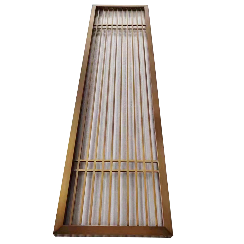 Metal screens vertical decorative room divider