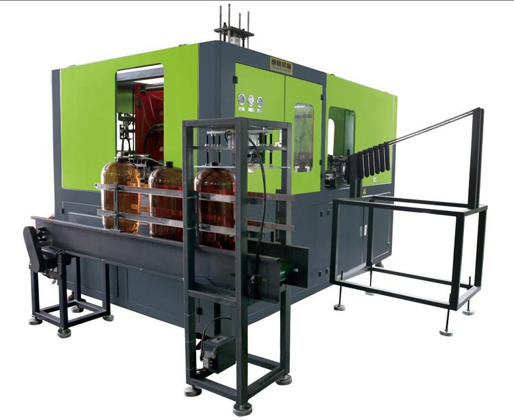 1960x1460x2550 mm Measurement LGD-2-20 Pet Bottle Making Machine with DELTA PLC