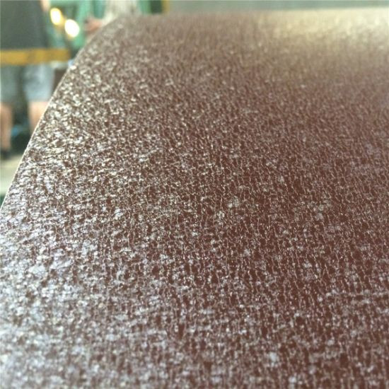 RAL7024 Textured Matt Color Coated Metal Tiles Trapezoidal SS80 Grade Valspar HDP Corrugated Metal Wall Panels AZ160