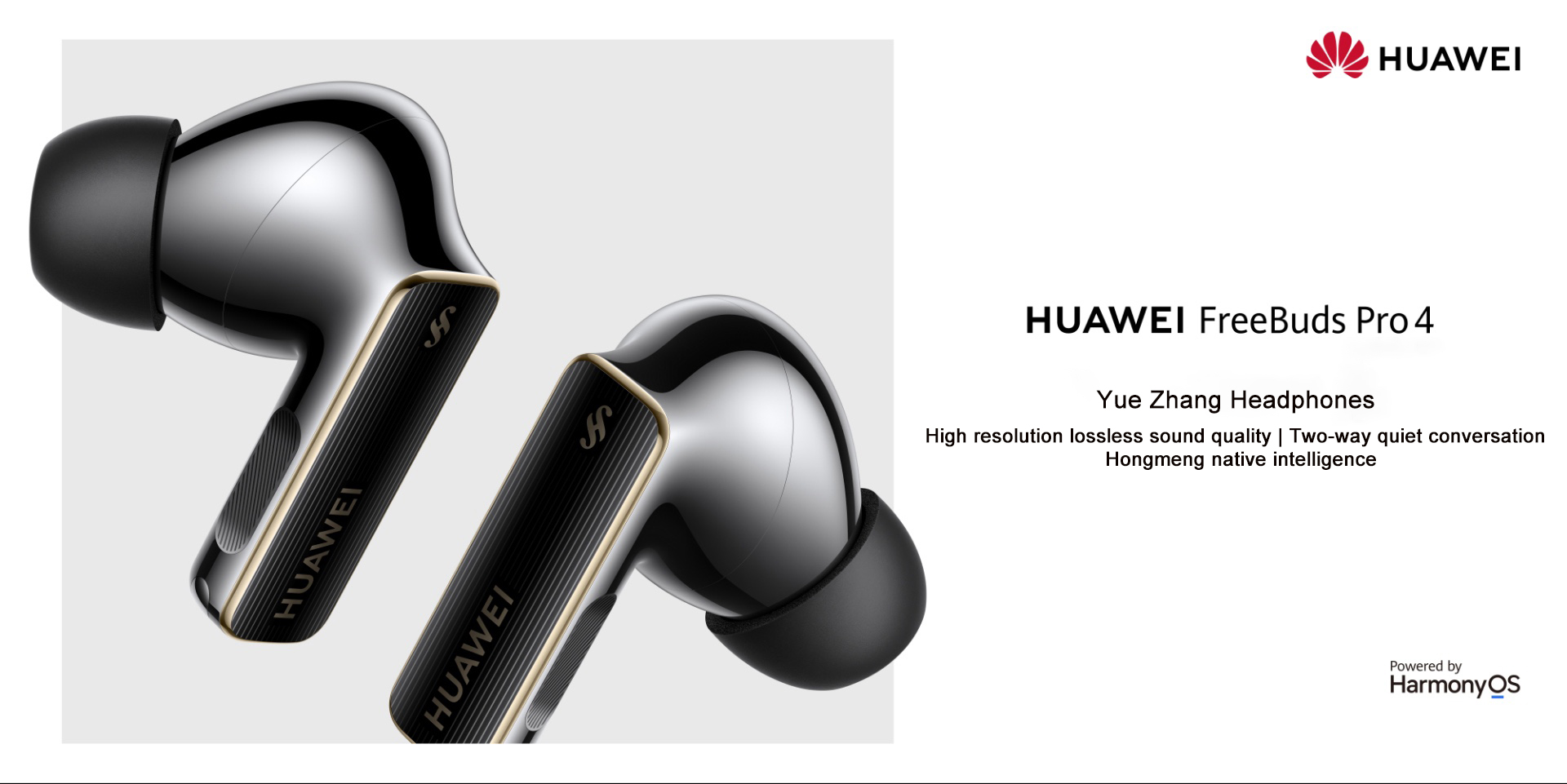 Hua-wei FreeBuds Pro 4 Earphone 5.2 High-Resolution Lossless Sound Quality Headphones Noise Reduction Sports Headset