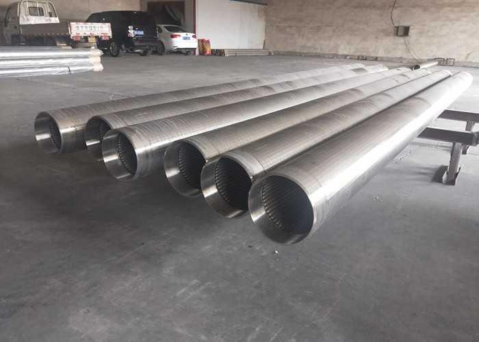 Wedge Wire Screen Water Well Screen Slot Screen Tube For Water Well