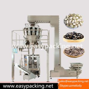 China Multi heads weigher puffed food/ granule packing machine on sale