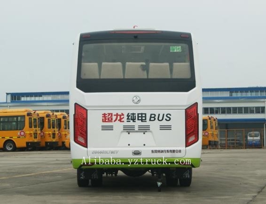 Electric Luxury City Bus 6/8/10 Meter 10-19 Seater with A/C and LHD Steering Position