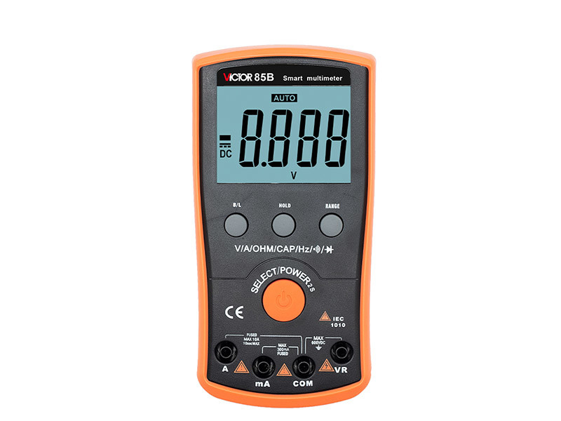  Handheld Smart Auto Range Digital Multimeter Continuity Test Anti Burning Manufactures