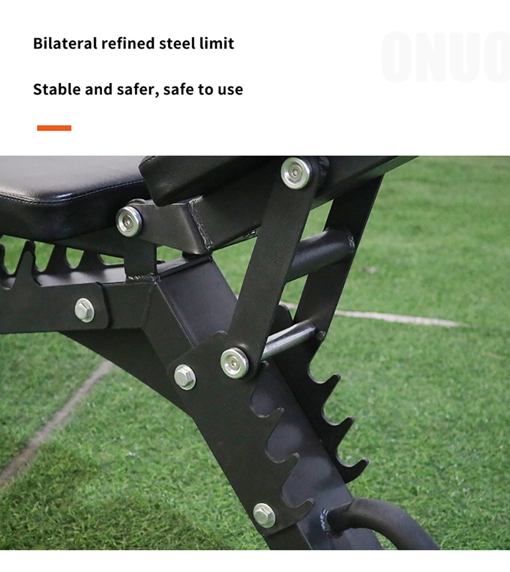 Adjustable Incline Dumbell Bench Gym Multi-Purpose with Leg Extension Weights Stand Rack Strength Training Benches