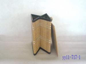 China bamboo storage /laundry foling basket on sale