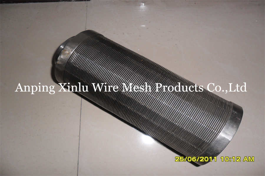 250 Micron Stainless Steel Industrial Water Filter Tube Electrolytic Polishing