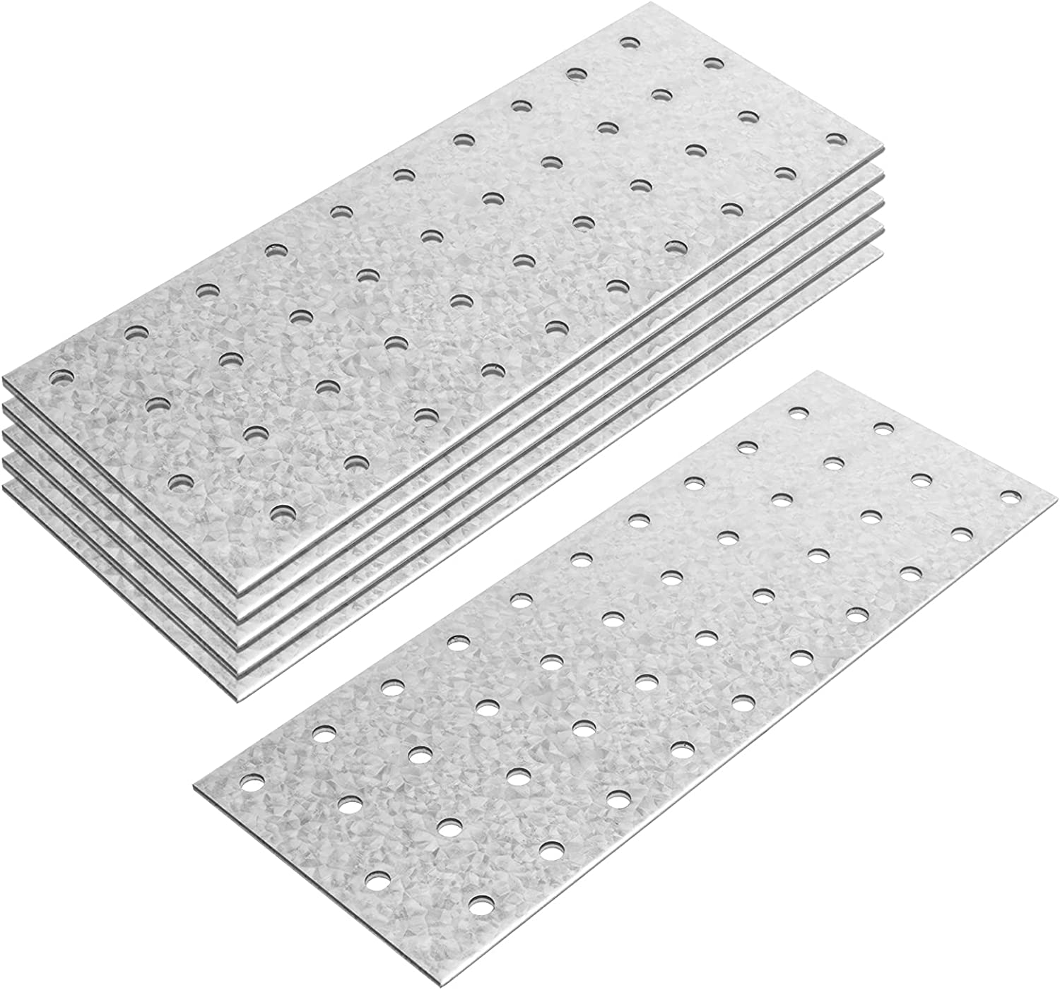 Standard Wood Construction Flat Tie Plate Repair Mending Plate Bracket Galvanized