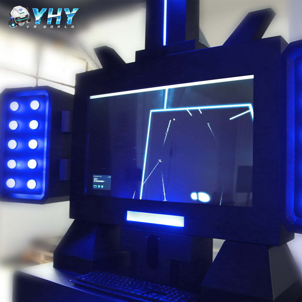 One Player VR Dancing Machine With HTC COSMOS VR Game Shooting Simulator