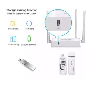 MTK7620N Practical Internet WiFi Router , Multipurpose 4G Gaming Router