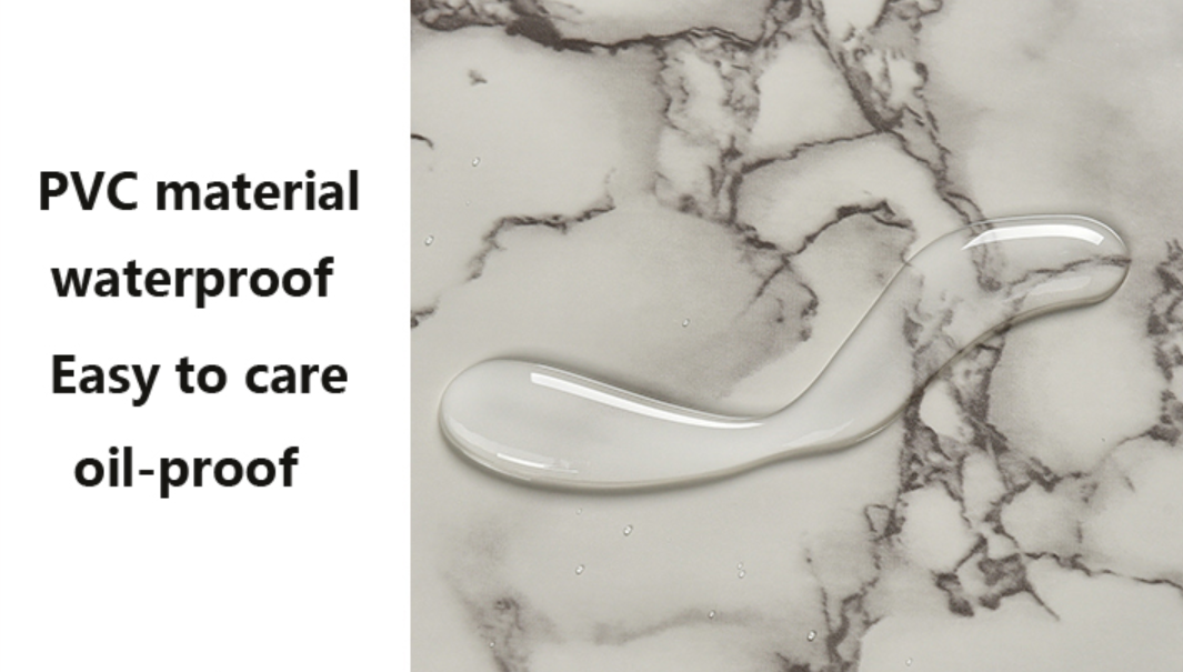 Waterproof Marble Wall Sticker Wallpaper Modern Design Style Thicken Peel Off Self Adhesive Kitchen Counter Top Removable
