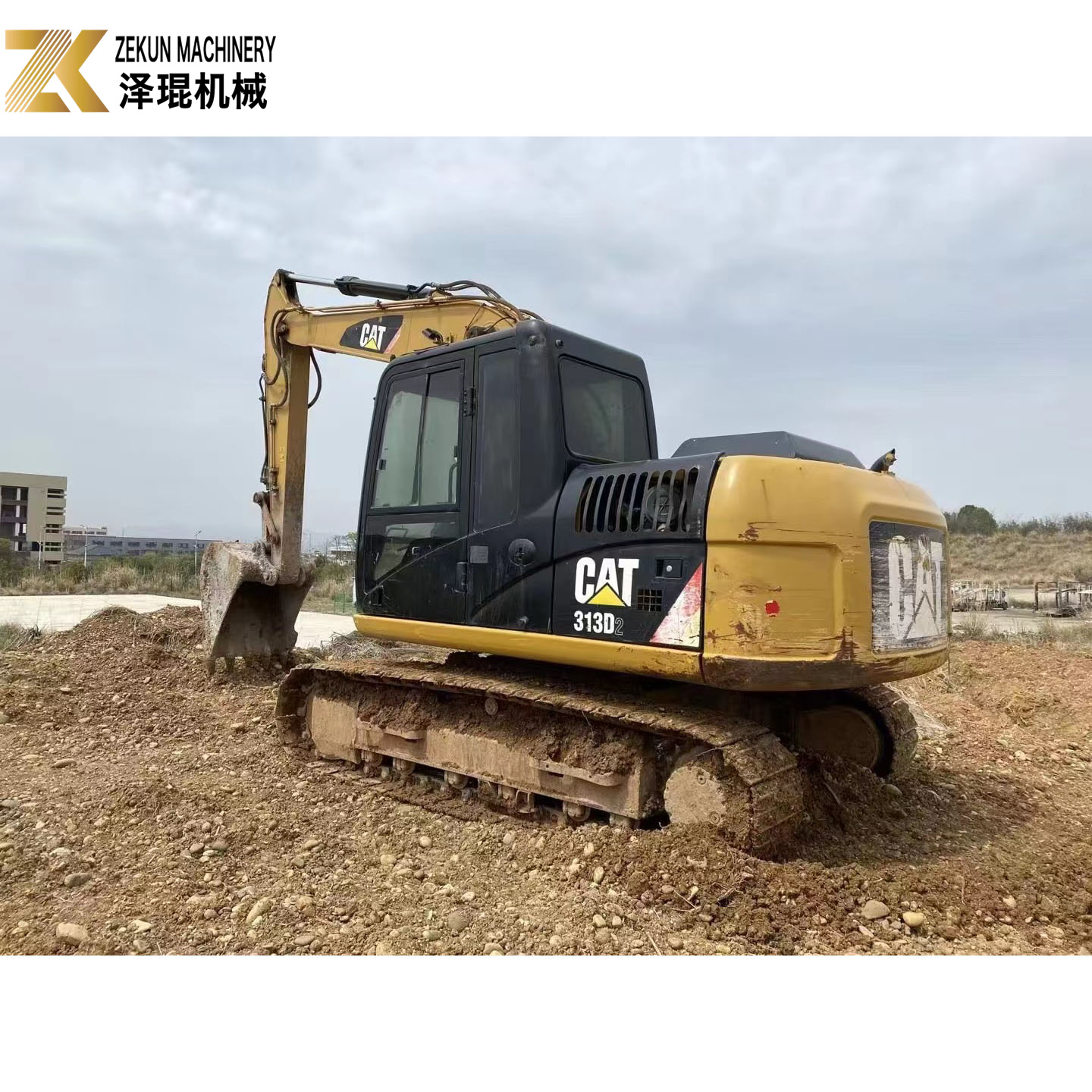 13 Ton CAT 313 Excavator with Caterpillar Engine and Hydraulic Cylinder
