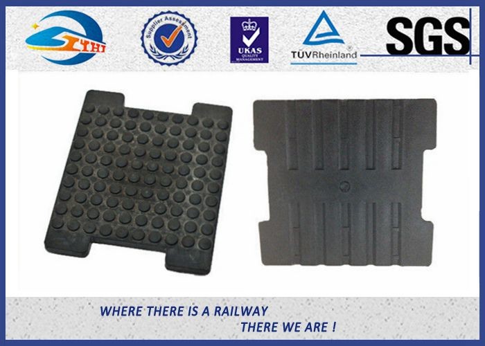 TUV Plain oiled Railway Fastenings Rail Pad EVA HDPE or Rubber