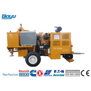 Cummins Engine Hydraulic Tensioner Overhead Line Stringing Equipment