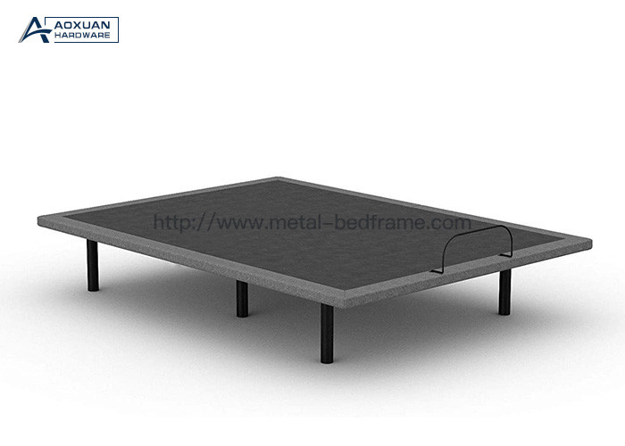 Fabric Upholstered Queen Size Electric Adjustable Bed Frame