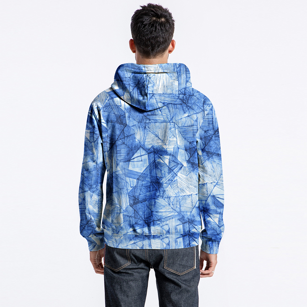 Factory Impresora 3D Sublimation Printed Men's Sublima o Hoodies