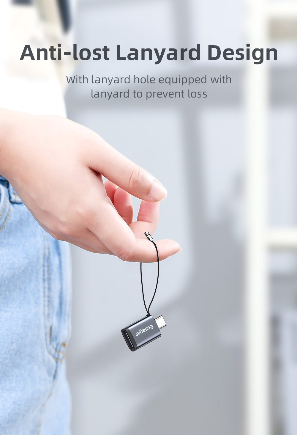 Type C OTG Adaptor To USB 3.0 Adapter 5Gbps Data Transfer OTG Adapter