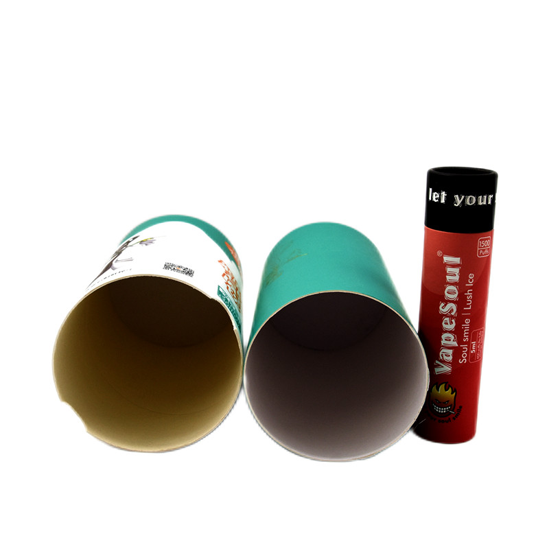 Customized Small Round Cosmetic Packaging Boxes For Essential Oils With Logo FSC