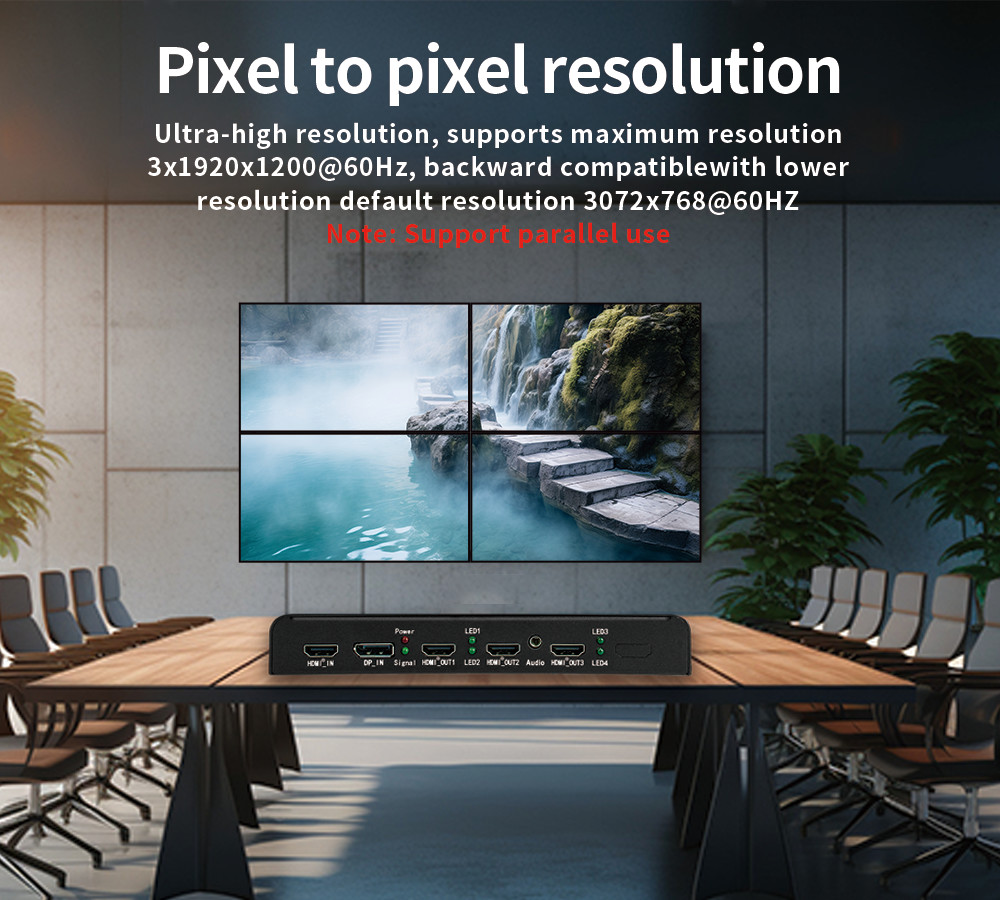 Bitvisus UHD 4K60 Point to Point Multi-display Controllers Video Wall Controller