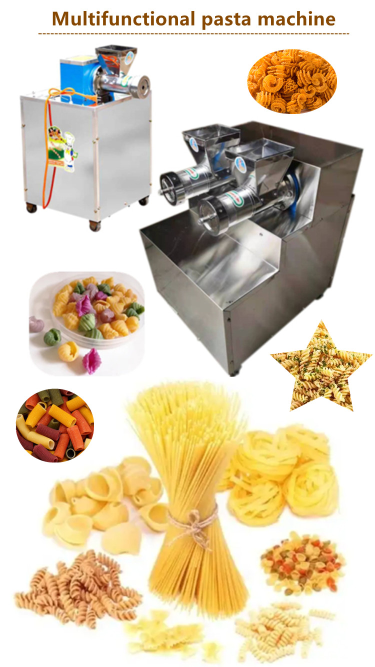 Different Molds Spaghetti Machine Maker For Shell Noodles