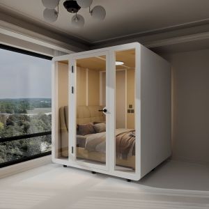 Portable Modular Office Pod with 20-45dB Noise Reduction for Professional