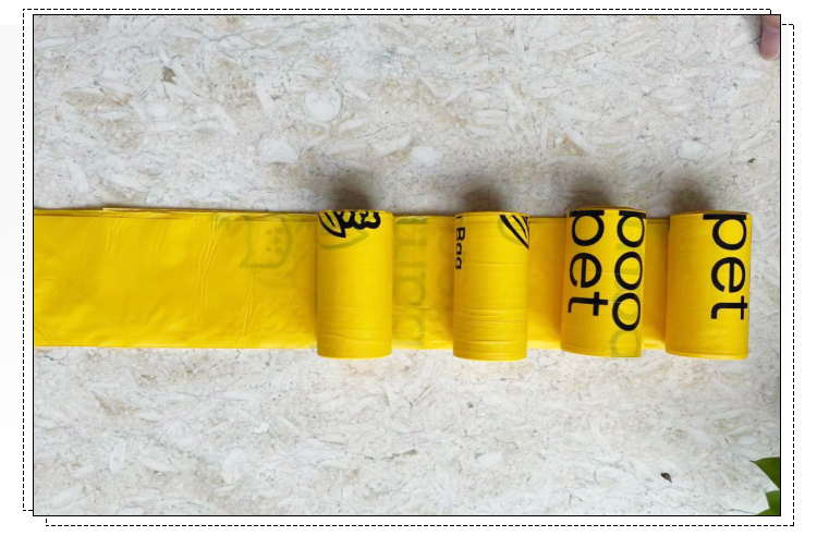PLA PBAT Material Structure Potty Bag for Easy and Eco-friendly Pet Waste Disposal