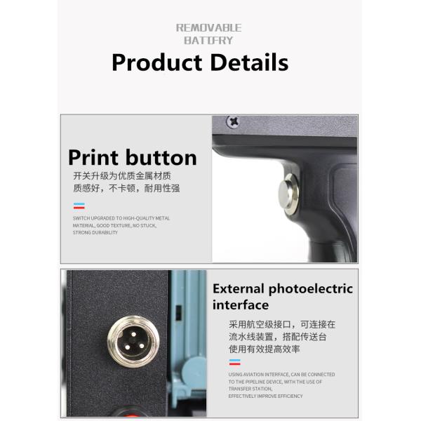 Advanced Semi-automatic Inkjet Printer for Cij Inkjet Printing