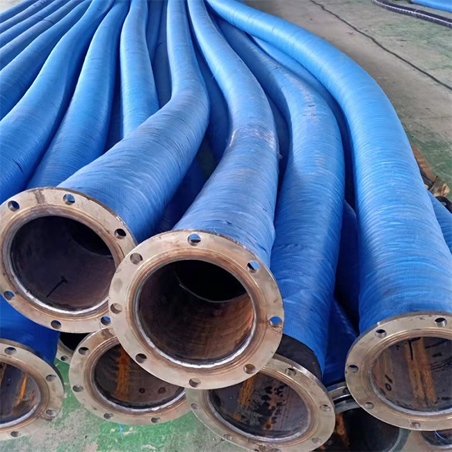 Marine Nbr Hose Lines Working Temperature From -40℃ To 80℃ Burst Pressure 75-105 Bar