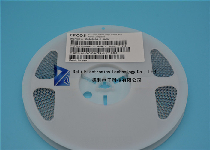 Cubic Coil EPCOS SMD Chip Inductors 0805 100NH +-5% Ceramic Core B82498B3101J000