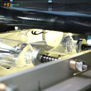 2 Colors Transparent Bottle Automatic Screen Printing Machine Overprinting