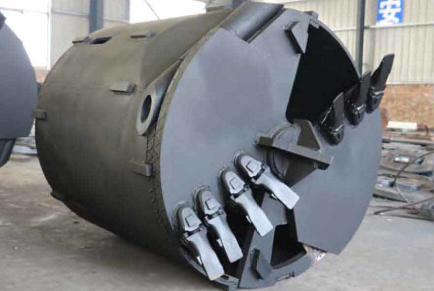 Soil Drilling Rig Foundation Drilling Tools Cleaning Drilling Bucket with V19 / V20 Teeth type