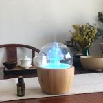 Whisper - Quiet Real Wood Base Glass Ultrasonic Diffuser
