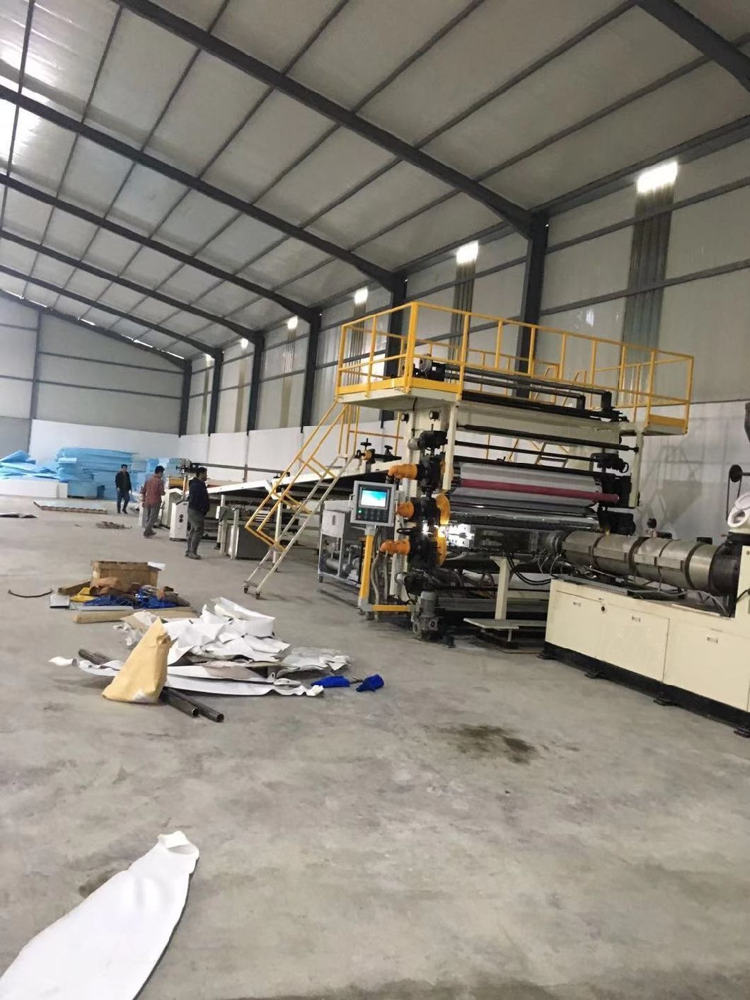 PVC PMMA ABS PE Sheet/Board Production Line Machine