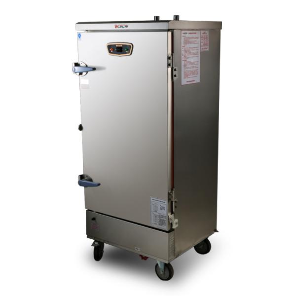 12kW Power Commercial Electric Steamer Full Automatic Rice Steam Cabinet Cart 12