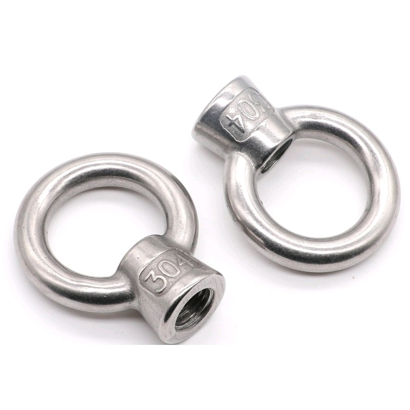 White Zinc Plated Hexagon Head Coupling Nut with Thickened Design and Steel Material