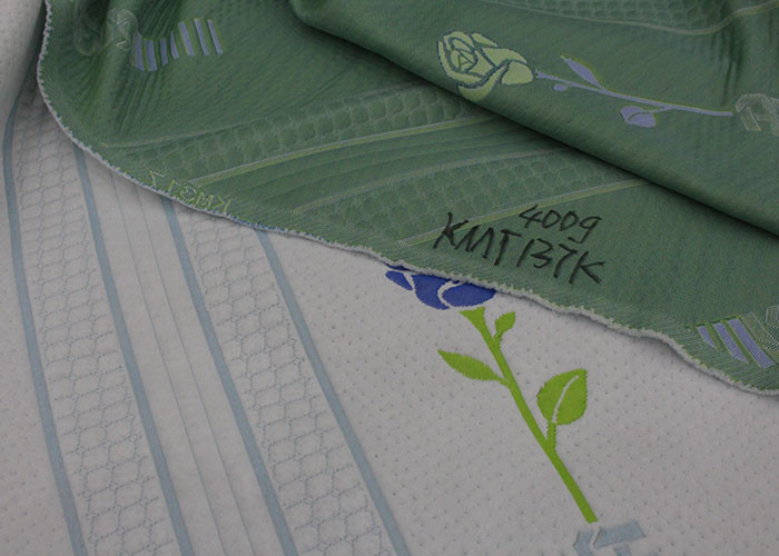Jacquard Cotton Air Layer Mattress Latex Pillow Fabric Tear Resistant
