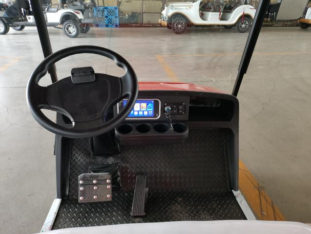 60V 100AH Lead-Acid Battery 3.5KW AC Motor 4 Wheels Electric Golf Cart 4-Seater Buggy For Sale Club Beach Hunting