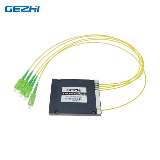 2CH 1490 1570 CWDM Mux Demux With Customized Wavelength And Connector