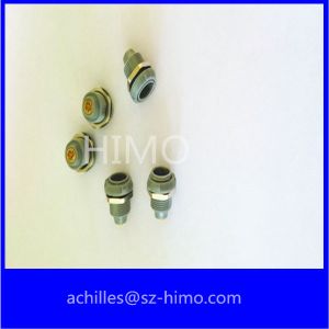 wholesale 6pin plastic push pull fixed receptacle female terminal