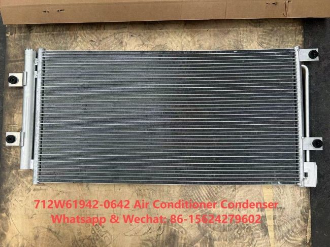 Air Conditioner Condenser 712W61942-0642 HOWO Truck Parts Air Conditioner Radiator Condenser Assembly
