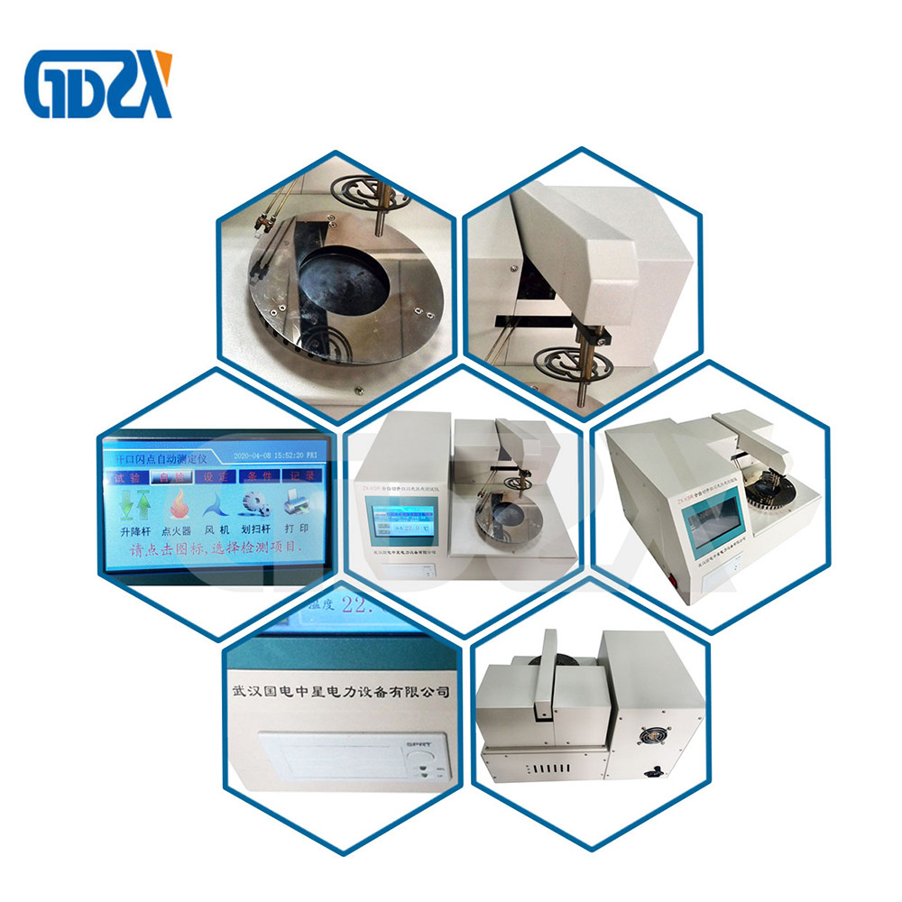 Automatic Open Flash Point / Fire Point Tester For Petroleum Products