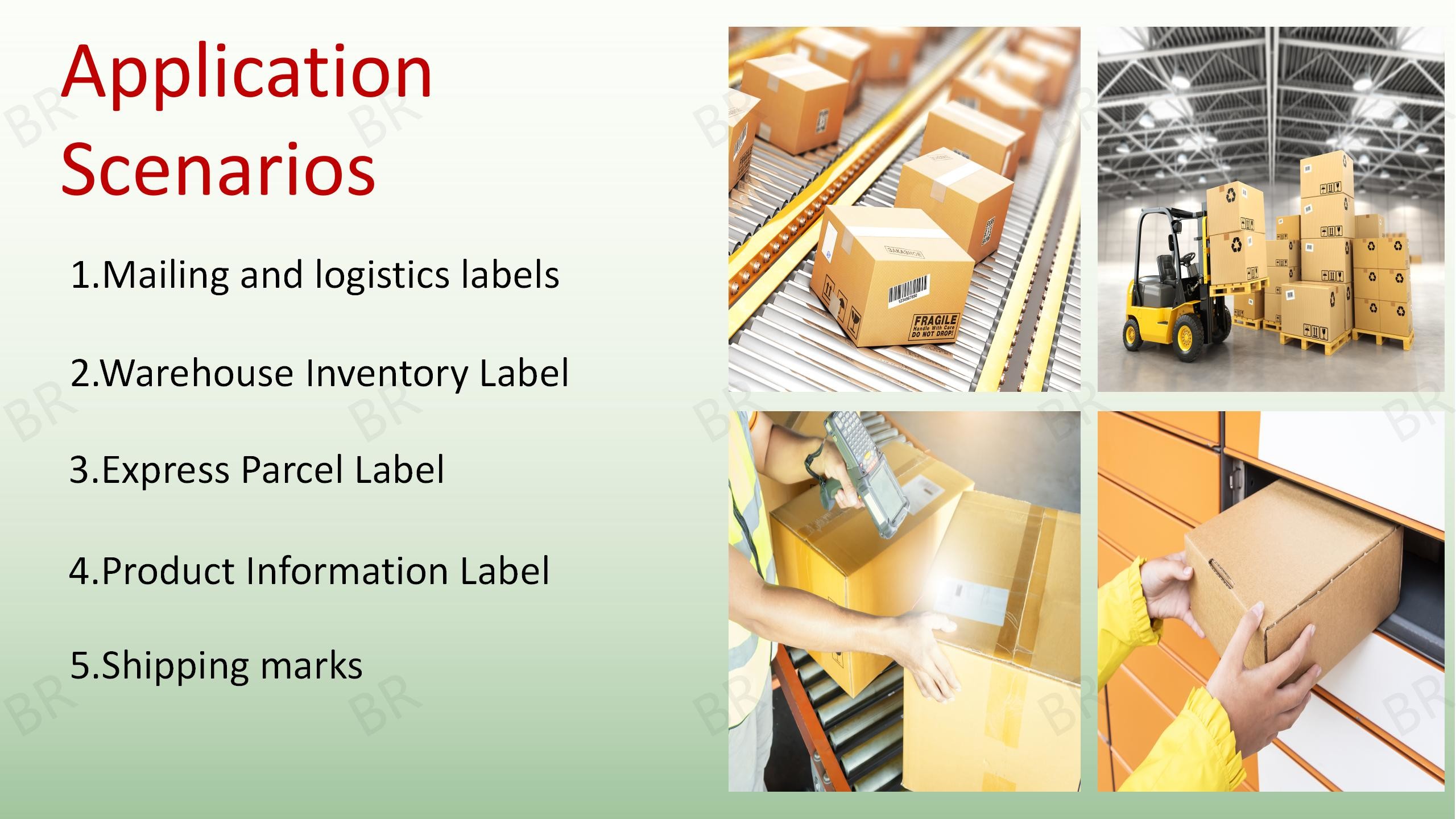 Shipping Labels Printer Barcode Labels Roll